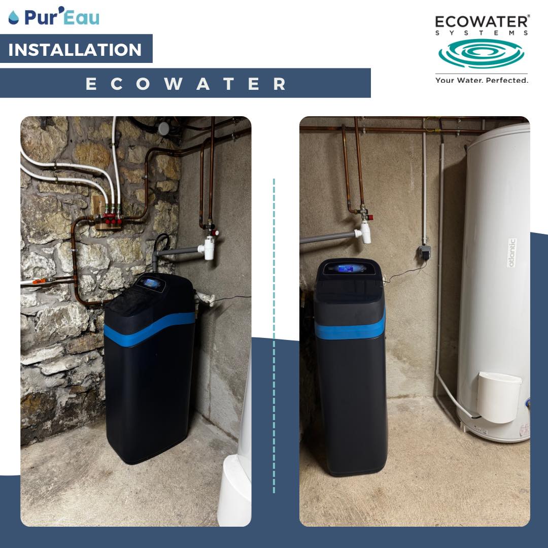 Installation d'un adoucisseur d'eau Power par Pur'Eau