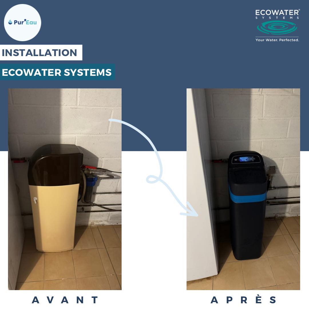 Installation d'un adoucisseur d'eau par Pur'Eau à Reims